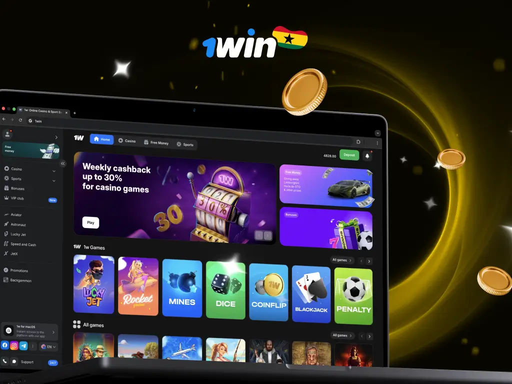 1win Ghana Guide, From Sign Up to First Payout